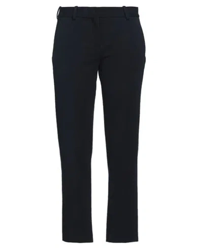 Circolo 1901 Woman Pants Midnight Blue Size 6 Cotton, Lycra In Blue