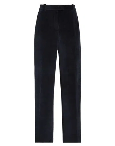 Circolo 1901 Pant Carrot Velour In Blue