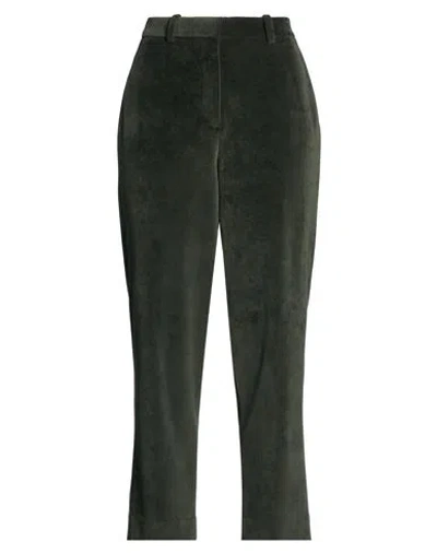 Circolo 1901 Woman Pants Military Green Size 8 Cotton, Polyester