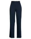 Circolo 1901 Woman Pants Navy Size 10 Cotton, Elastane In Blue