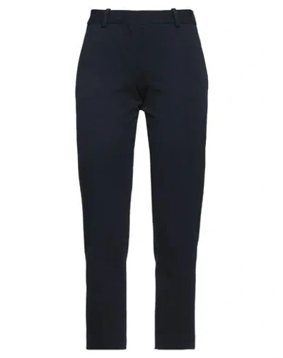 Circolo 1901 Woman Pants Navy Size 10 Cotton, Lycra