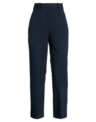 Circolo 1901 Woman Pants Navy Size 2 Cotton, Elastane In Blue