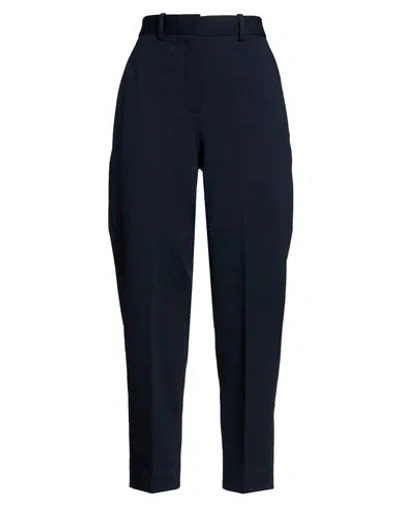 Circolo 1901 Woman Pants Navy Size 4 Cotton, Elastane In Blue