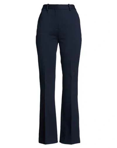 Circolo 1901 Woman Pants Navy Size 4 Cotton, Elastane In Blue