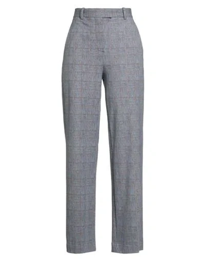 Circolo 1901 Woman Pants Navy Size 6 Cotton, Elastane In Gray