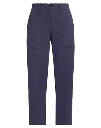 Circolo 1901 Woman Pants Purple Size 8 Cotton, Elastane