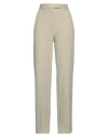 Circolo 1901 Woman Pants Sage Green Size 10 Cotton, Elastane
