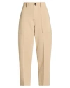 Circolo 1901 Woman Pants Sand Size 10 Cotton, Lycra In Brown