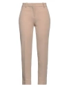 Circolo 1901 Woman Pants Sand Size 8 Cotton, Elastane In Beige