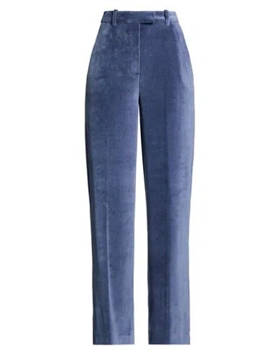 Circolo 1901 Woman Pants Slate Blue Size 4 Cotton, Polyester
