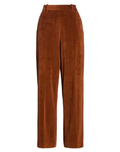 Circolo 1901 Woman Pants Tan Size 6 Cotton, Polyester In Brown