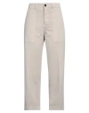 Circolo 1901 Woman Pants Taupe Size 4 Cotton, Elastane In Grey