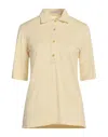 Circolo 1901 Polo Shirts In Yellow