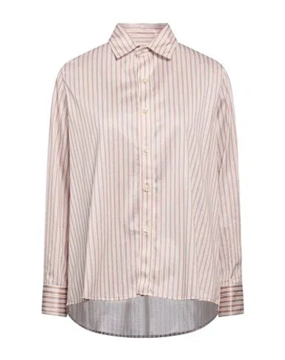 Circolo 1901 Woman Shirt Antique Rose Size S Cotton In Pink