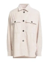 Circolo 1901 Woman Shirt Beige Size 10 Cotton, Polyester In Neutral