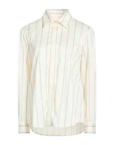 Circolo 1901 Woman Shirt Ivory Size M Cotton In White