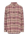 Circolo 1901 Woman Shirt Mauve Size 10 Virgin Wool, Cashmere In Purple