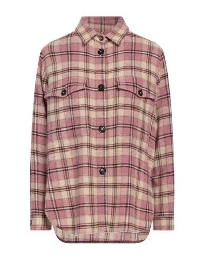 Circolo 1901 Woman Shirt Mauve Size 10 Virgin Wool, Cashmere In Purple