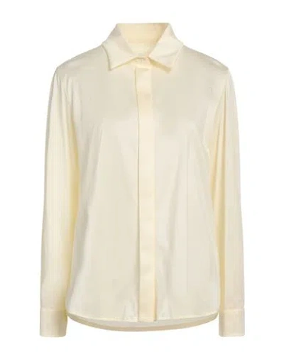 Circolo 1901 Woman Shirt Yellow Size M Cotton