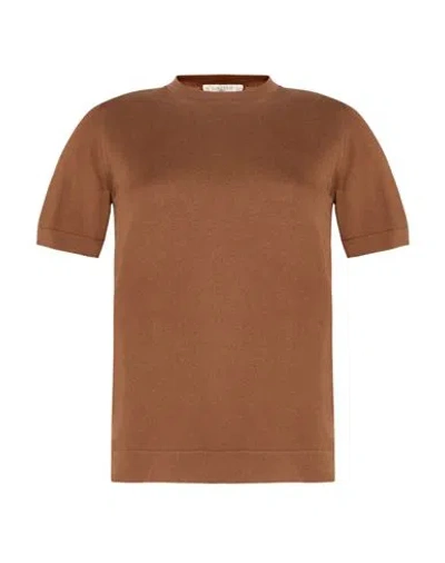 Circolo 1901 Woman Sweater Brown Size M Cotton