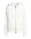 Circolo 1901 Woman Sweatshirt White Size M Cotton, Elastane In White