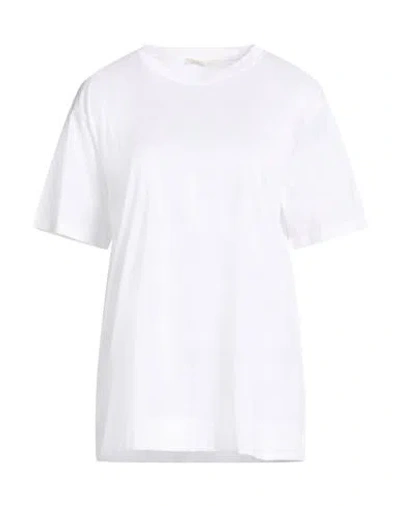 Circolo 1901 Woman T-shirt White Size Xl Cotton