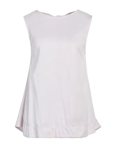 Circolo 1901 Woman Top Light Pink Size 4 Cotton
