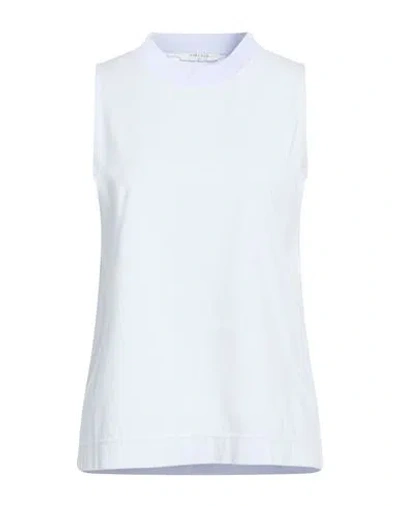 Circolo 1901 Woman Top Sky Blue Size M Cotton