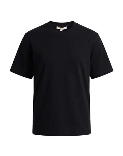Circolo 1901 Woman T-shirt Black Size M Cotton, Elastane