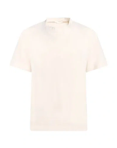Circolo 1901 Woman T-shirt Ivory Size Xl Cotton, Elastane In White