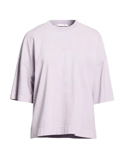 Circolo 1901 Woman T-shirt Lilac Size M Cotton, Elastane In Purple