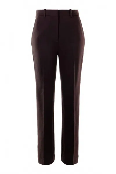 Circolo 1901 Women's Flared Fleece Dress Pant In Chicory In Multi