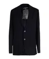 Circolo 1901 Wool Blazer In Black
