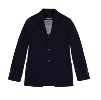 Circolo 1901 Wool Blend Stylish Jacket In Blue