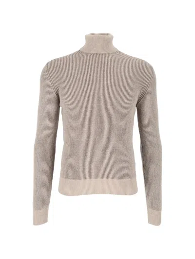 Circolo 1901 Wool Roll-neck Sweater In Gray
