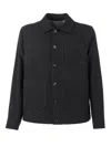Circolo 1901 Work Jacket Wool In Black