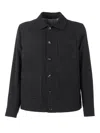 Circolo 1901 Work Jacket Wool In Black