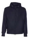 Circolo 1901 Hooded Sweatshirt With Drawstring And Pockets In Blue