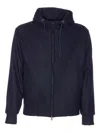 Circolo 1901 Hooded Sweatshirt With Drawstring And Pockets In Blue