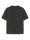 Circolo 1901 Crew Neck Cotton T-shirt With Short Sleeves In Black