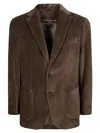 Circolo Giacca Velluto A Coste In Brown