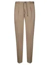 Circolo Pantalone Pences Piquet In Gray