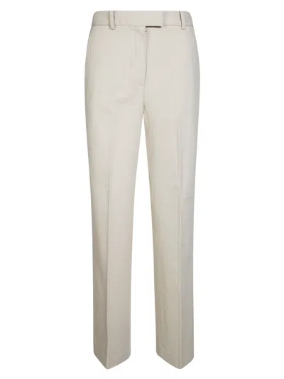 Circolo Tailored Mid-rise Straight-leg Pants In Multi