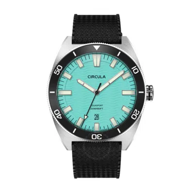 Circula Aquasport Ii Blue Dial Men's Watch Ae-st-ts In Green