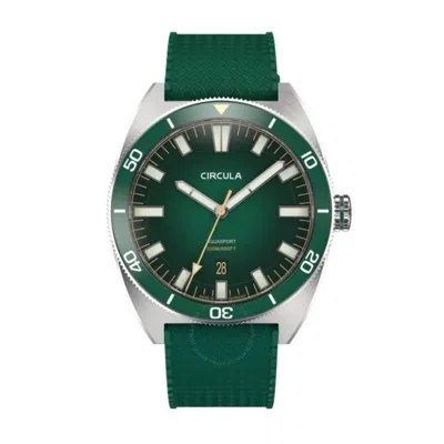 Circula Aquasport Ii Green Dial Men's Watch Ae-st-pg