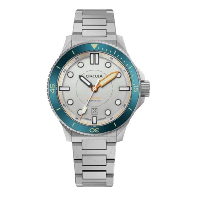 Circula Divesport Titanium Grey Dial Men's Watch De-tr-gp+th-t In Gray