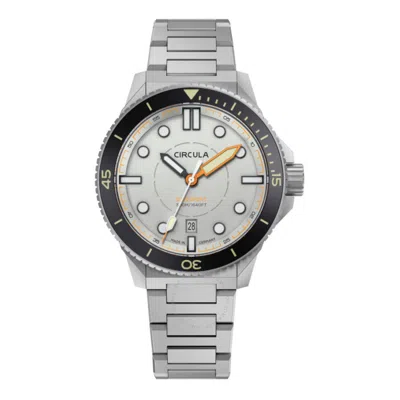 Circula Divesport Titanium Grey Dial Men's Watch De-tr-gs+th-t In Metallic