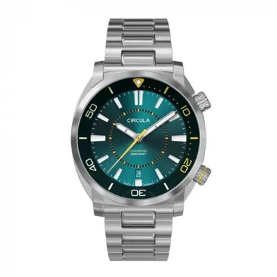 Circula Supersport Green Dial Men's Watch Se-st-pp+sh-a In Metallic