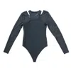 Circular Path Women's Black Betty Bodysuit