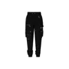 Circular Path Women's Black / Gold Cp Cargo Pant - Black-gold In Multi